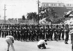 PARADE, 1. MAI DEMONSTRATION 1967, HAVANNA, KUBA