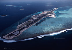 HULULE AIRPORT, FLUGHAFEN MALE, 1993, NORD MALE ATOLL, MALEDIVEN