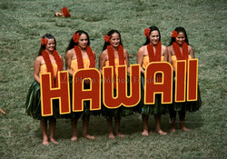 KODAK HULA SHOW, WAIKIKI, HONOLULU, INSEL OAHU, HAWAII, USA